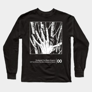 Lift Your Skinny Fists Like Antennas to Heaven - Minimalist Graphic Artwork Design Long Sleeve T-Shirt